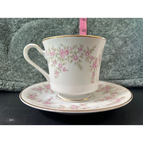 Vintage 1960s Premiere Fine China Japan April Rose Pattern - Picture 9 of 11